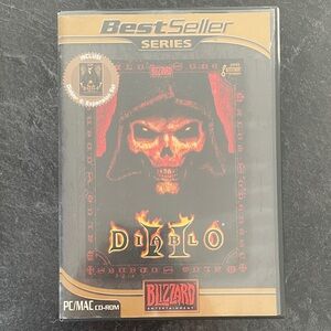 Diablo II PC/Mac Game - Black and Red